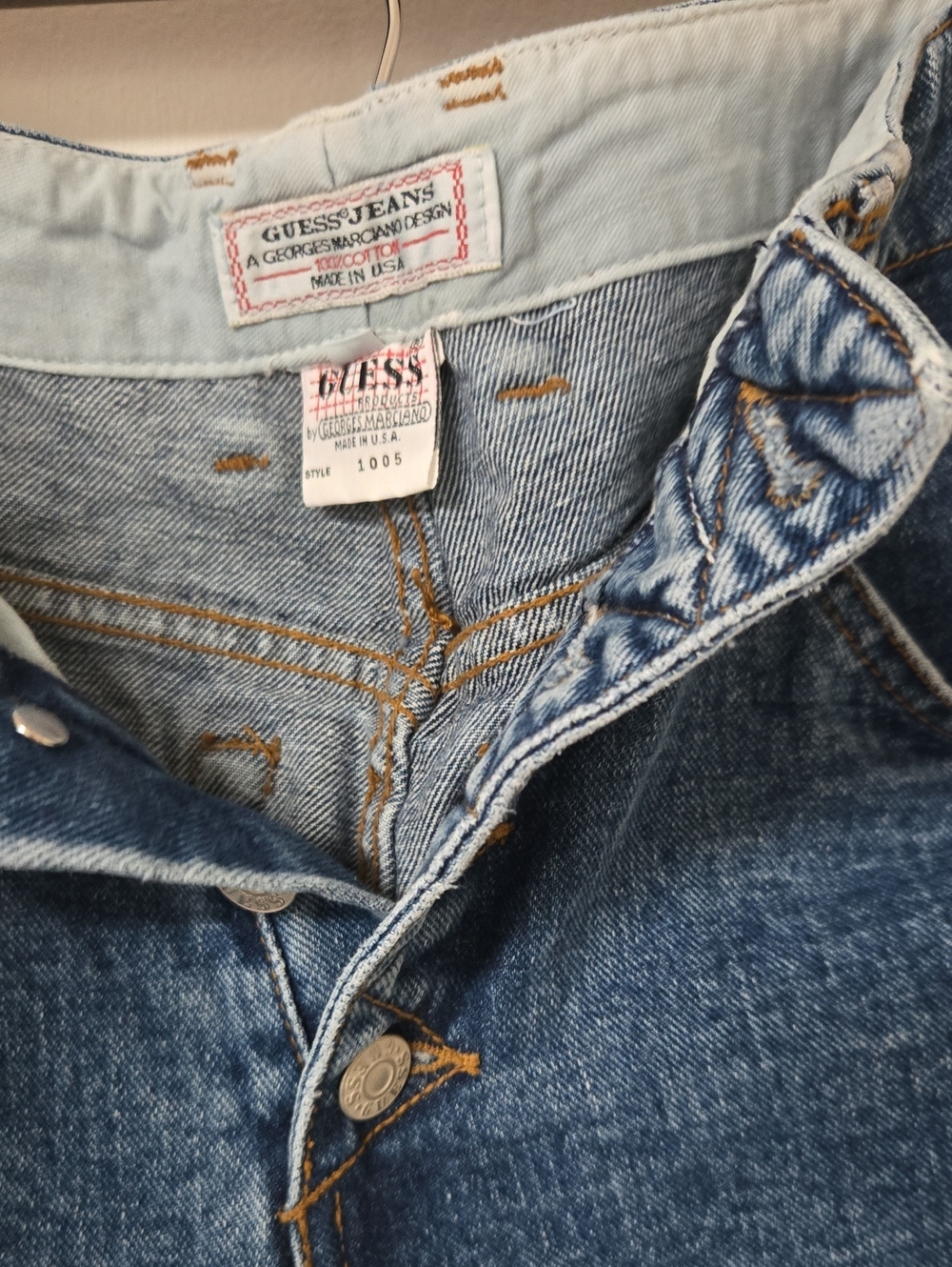 Vintage GUESS Button Fly Womens Jeans Size 32